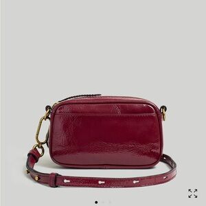 The Leather Carabiner Mini Crossbody Bag